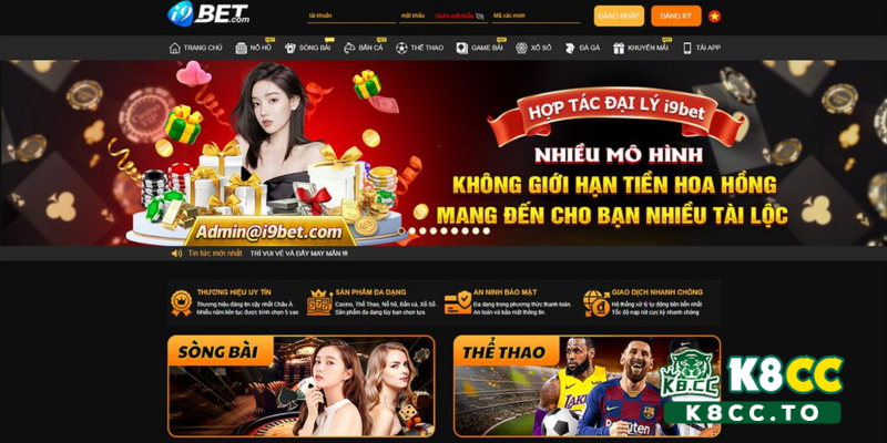 Khám phá kho game cá cược I9bet đỉnh cao bậc nhất tại Châu Á